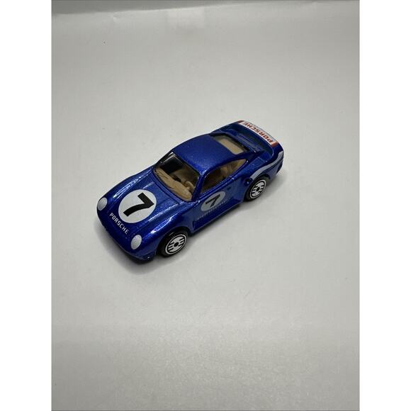 HOT WHEELS PORSCHE 959, METALFLAKE BLUE, UH, SPEEDSHIFT 500 - Picture 1 of 6